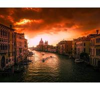 Puzzle Venise 1000 pièces, Amis 26x38CM
