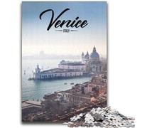 Puzzle Venise 1000 pièces pour Adultes et Adolescents, Jeux Amusants, décoration Murale, Cadeaux d'anniversaire et de Noël Uniques, 2000 pièces (70x100cm)