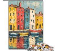 Puzzle Venise, Italie 1000 pièces pour Adultes et Adolescents, à partir de 14 Ans, Jeux Amusants, activités à la Maison, Cadeaux d'anniversaire, Cadeaux de Voyage 26x38cm