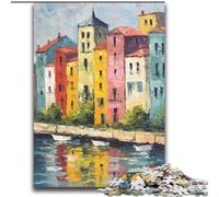 Puzzle Venise, Italie, 2000 pièces, Cadeaux pour Adultes, défi d'intelligence cérébrale, Jouets addictifs pour la décoration de la Maison (70x100cm)