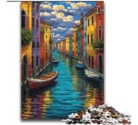 Puzzle Venise, Italie pour Adultes 2000 pièces, à partir de 14 Ans, Jeux Amusants, activités à la Maison, Cadeaux d'anniversaire, Cadeaux de Voyage (70x100cm)
