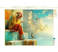 Puzzle · Venise surréaliste | Une chanson pour notre ami à plumes · 1000 pièces · Format assemblé 64 × 48 cm · CALVENDO Puzzle