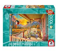 Puzzle véranda des montagnes 1000 pcs