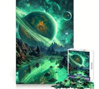 Puzzle Verdant Ring Serenade 1000 pièces pour Adultes Stimulation de l'esprit Plaisir Garanti Assemblage Solide Cadeau Festif (38x52cm)