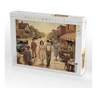 Puzzle · Versuch, unauffällig zu bleiben | Die Legende von Bonnie & Clyde · 1000 pièces · Format assemblé 64 × 48 cm · CALVENDO Puzzle