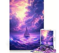 Puzzle Viby Bateau à Voile pour Adultes 1000 Pièces Exercice Mental Évasion Tranquille Coffret (50x75cm)