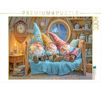 Puzzle · Viens Dormir toi Aussi | Les adorables petits nains se sont endormis · 1000 pièces · Format assemblé 64 × 48 cm · CALVENDO Puzzle