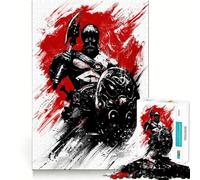 Puzzle Viking Berserk 1000 pièces pour Adolescents Stimulation mentale Activité de découpage de Haute précision et de détente (50x75cm)