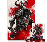 Puzzle Viking Berserk de 1000 pièces pour Adolescents Cadeau saisonnier idéal pour se détendre et Passer Un Bon Moment (38x52cm)