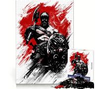 Puzzle Viking Berserk pour Adolescents, 1000 pièces, améliore la mémoire, Distraction Douce, découpe Laser, Cadeau attentionné (50x75cm)
