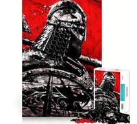 Puzzle Viking Berserker 1000 pièces Jeu Amusant Technologie de découpe Laser avancée Jouet d'intérieur pour Les fêtes (38x26cm)