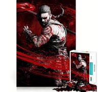 Puzzle Viking Berserker 1000 pièces Jeu de Construction Focus Assemblage sûr et précis Jouet d'intérieur pour Les fêtes (38x26cm)