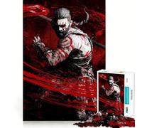 Puzzle Viking Berserker 1000 pièces Jeu de mémoire Amusant Bords Lisses,Assemblage Parfait Une façon divertissante d'occuper Les Heures vides (50x75cm)