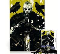 Puzzle Viking Jarl pour Adolescents, 1000 pièces, activité relaxante et stimulante, Bords Nets, Cadeau de Noël (38x52cm)