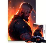 Puzzle Viking Stud pour Adultes, 1000 pièces, Exercice cérébral, Loisir agréable, découpe précise, Cadeau d'anniversaire (50x75cm)