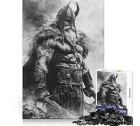 Puzzle Viking sur Le Champ de Bataille 1000 pièces pour Adolescents, pour Une Concentration optimale, Une Distraction Douce et Un Cadeau de Noël idéal (50x75cm)