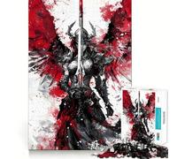 Puzzle Viking Valkyries 1000 pièces,Jeu cognitif Amusant,découpe de Haute précision,Cadeau Unique pour soulager Le Stress (38x52cm)