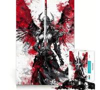 Puzzle Viking Valkyries 1000 pièces pour Adolescents Stimule l'esprit Ajustement Parfait Loisirs captivants pour des Moments de détente à la Maison (50x75cm)