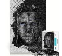 Puzzle Vikings Ivar pour Adolescents,1000 pièces,Stimulant l'esprit,Amusant,découpe Nette,Composants Robustes,activité de Groupe réconfortante (38x52cm)