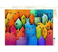 CALVENDO Puzzle Ville | 1000 pièces Taille de la Pose 64 x 48 cm Puzzle Photo pour des Heures heureuses
