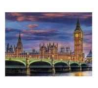 Puzzle ville de londres : le parlement au crépuscule - 500 pieces - collection monument anglais