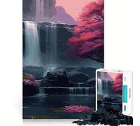 Puzzle Vintage de 1000 pièces représentant des paysages du Japon,idéal pour Les Adolescents Stimule l'esprit,Amusant,sans Espace,Assemblage Parfait,Un Loisir captivant pour des Moments de détente