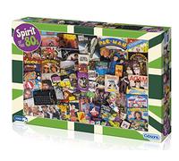 Puzzle Vintage de 1000 pièces - Spirit of The 80s - Durable pour Adultes - Planche 100% recy de qualité supérieure pour Adultes - Gibsons Gam