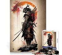 Puzzle Vintage de samouraï pour Adultes, 1000 pièces, Divertissement intellectuel et paisible, découpe Nette, Cadeau Unique (38x52cm)