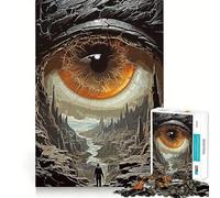 Puzzle Vintage Natural Eyes, 1000 pièces, pour Adultes Un Jouet paisible et Amusant, aux découpes nettes et précises, Une véritable œuvre d'art (38x26cm)