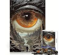 Puzzle Vintage Natural Eyes, 1000 pièces, pour Adultes Un Jouet paisible et Amusant, aux découpes nettes et précises, Une véritable œuvre d'art (38x26cm)