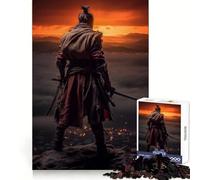 Puzzle Vintage Samurai Sekiro pour Adolescents, 1000 pièces, pour stimuler la mémoire, soulager la Tension, Bords Nets, Belle œuvre d'art (50x75cm)