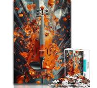 Puzzle Violon pour Adultes 1000 pièces, Jeu éducatif Amusant et Humoristique pour Anniversaire (75x50cm)