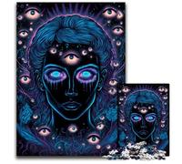 Puzzle Vision Infinie 1000 pièces pour Adultes, défi cérébral, activité éducative pour Adolescents 26x38cm/10,23x14,96 Pouces
