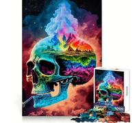 Puzzle Vision Time 1000 pièces pour Adolescents développe la logique, apaise l'esprit, ludique et sécurisé, idéal comme Cadeau (38x52cm)