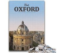 Puzzle Visit Oxford 1000 pièces pour Adultes et Adolescents, Jeu Stimulant et éducatif en Famille pour Anniversaire et Noël 2000 pièces (70x100cm)