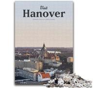 Puzzle Visite Hanovre 2000 pièces pour Adultes et Adolescents, Jouets éducatifs, Jeux familiaux, Cadeau d'anniversaire, Cadeaux (70x100cm)