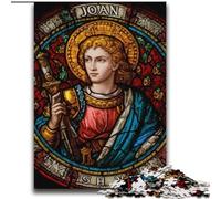 Puzzle vitrail Saint A 2000 pièces pour Adultes et Adolescents Un Jeu Stimulant, idéal comme Cadeau pour Toute la Famille (70x100cm)