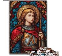 Puzzle vitrail Saint A pour Adolescents 2000 pièces, Jeux Amusants en Famille, activités à la Maison, Cadeau d'anniversaire, Cadeaux de Voyage 70x100cm