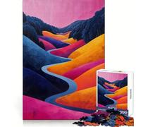 Puzzle Vivid Valleys 1000 pièces pour Adolescents, entraînement à la Concentration, Moments de détente, Assemblage serré, Joli Cadeau (50x75cm)