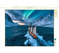 Puzzle · Voilier à Trois mâts dans Un Fjord en ER | 2000 pièces · Format assemblé 90 × 67 cm · CALVENDO Puzzle