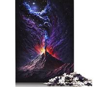 Puzzle Volcans de la Galaxie 1000 Pièces pour Adultes - Jeux et Jouets - Puzzle en Bois - À partir de 18 Ans - UPE Enducational Games - 1000 pièces (75x50cm)