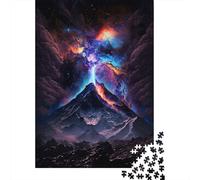 Puzzle Volcans de la Galaxie, Amusant en Famille, en Carton 100% recyclé, pour Enfants et Adultes à partir de 12 Ans, Cadeaux d'halloween, 300 pièces (40 x 28 cm)