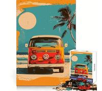 Puzzle Volkswagen Type Transport pour Adultes, 1000 pièces, Exercice de logique, Loisirs paisibles, idéal comme Cadeau de Saison (50x75cm)
