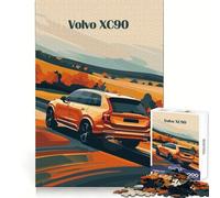 Puzzle Volvo XC Poster 1000 pièces pour Adultes Concentration, Pleine Conscience, évasion, Assemblage, Cadeau Symbolique (38x52cm)
