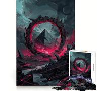 Puzzle Vortex Renaissance 1000 pièces pour Adolescents, développement de la réflexion, Loisirs, Plaisir, Bords Nets, Cadeau d'hiver (50x75cm)