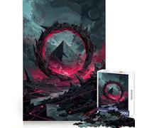 Puzzle Vortex Renaissance 1000 pièces pour Adolescents, entraînement de la mémoire, évasion paisible, découpe Impeccable, Cadeau d'hiver (38x52cm)