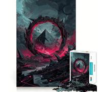 Puzzle Vortex Renaissance 1000 pièces Stimule l'esprit Découpe Nette Composants Robustes Un Divertissement captivant pour des Moments de détente à la Maison (38x52cm)