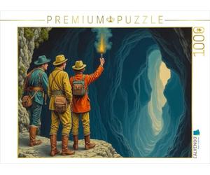 Puzzle · Voyage au Centre de la Terre | Aventures oubliées · Scènes de grands livres · 1000 pièces · Format assemblé 64 × 48 cm · CALVENDO Puzzle