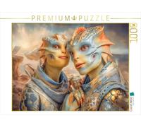 Puzzle · Voyage de Science-Fiction | Une civilisation extraterrestre · 1000 pièces · Format assemblé 64 × 48 cm · CALVENDO Puzzle
