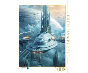 Puzzle · Voyages et découvertes futuristes | Ce sera un long voyage · 1000 pièces · Format assemblé 64 × 48 cm · CALVENDO Puzzle